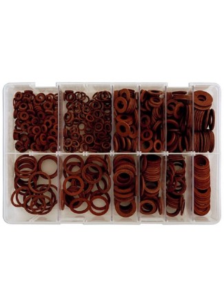 Assortiment de rondelles de fibres Box 610pc