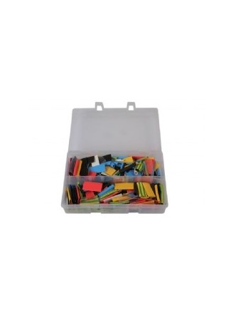 Boîte de rétracteur de chaleur colorée assortie 300pc