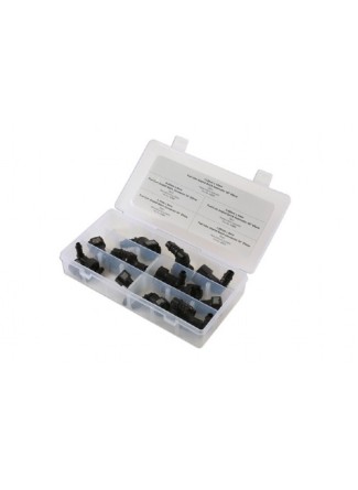 Assortiment 90 ° Angled Fuel Line Connecteurs rapides 15pc