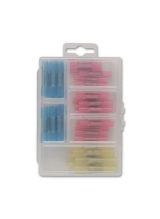 Assortiment Mini Box Heat Shrink Butt Connecteurs 36pc