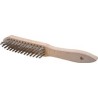 Brosse métallique longueur 295mm 0,3mm VA 2 rangées