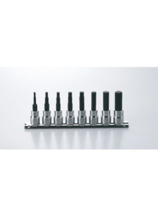 Jeu de 8 Embouts sur rail 3/8" L38