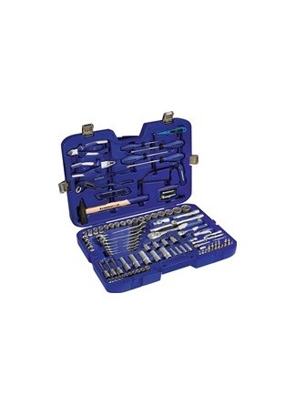 Valise de douilles/d'outillage à main S4000820230 131 pièces avec clés mixtes SW 4-32 + 8-19mm