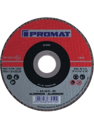 Disque à tronçonner D125x1