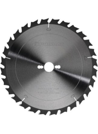 Lame pour scie circulaire de précision  ext. 300mm nombre de dents 28 WZ perçage 30mm l. de coupe 3