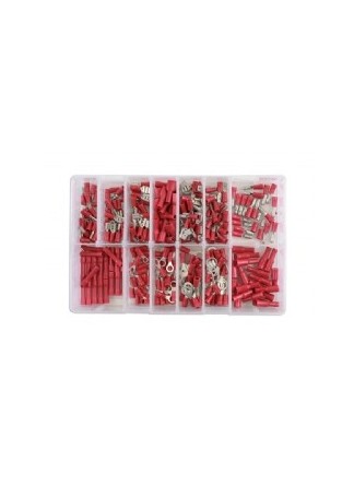 Assortiment de bornes rouges Box 260pc