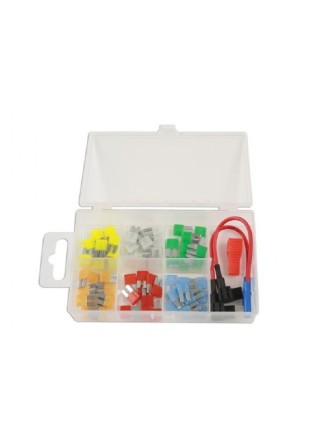 Assortiment de fusibles Micro 2 Blade avec porte-fusibles 63pc