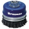 Brosse boisseau  65mm épaisseur de fil 0,35mm acier 12500 min-¹