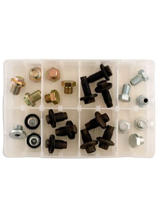  Sump Plug UK Assortiment 24 fiches plus rondelles pour convenir