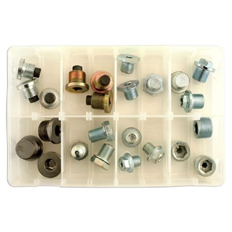 Sump Plug Assortiment Euro 24 fiches plus rondelles pour convenir