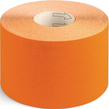 Rouleau de papier abrasif 115mm gran. 40 pour bois/peinture corindon