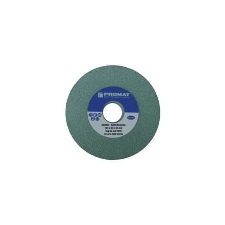 Disque pour tourets à meuler 125xB20x32mm fin 80 forme A carbure de silicium