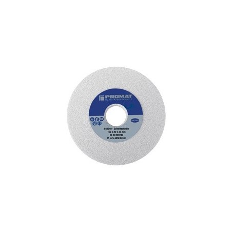 Disque pour tourets à meuler 125xB20x32mm fin 80 forme A oxyde daluminium