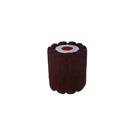 Tampon en fibre abrasive moyen marron 100xB100mm 19mm