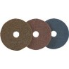 Disque abrasif en non-tissé  115mm grossière marron pré-estampé