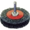 Brosse plate  30mm épaisseur de fil 0,2mm acier 9mm 20000 min-¹