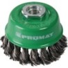 Brosse boisseau  65mm épaisseur de fil 0,35mm VA 12500 min-¹