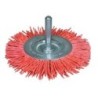 Brosse plate  75mm gran. nylon 80 10mm 4500 min-¹