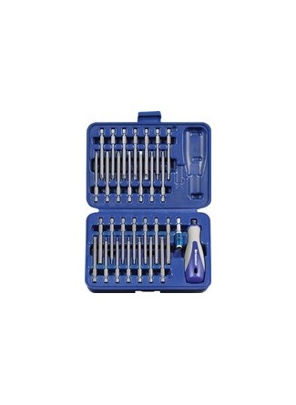 Assortiment d embouts 30 pièces fente/PH/PZD/TX-BO/6 pans